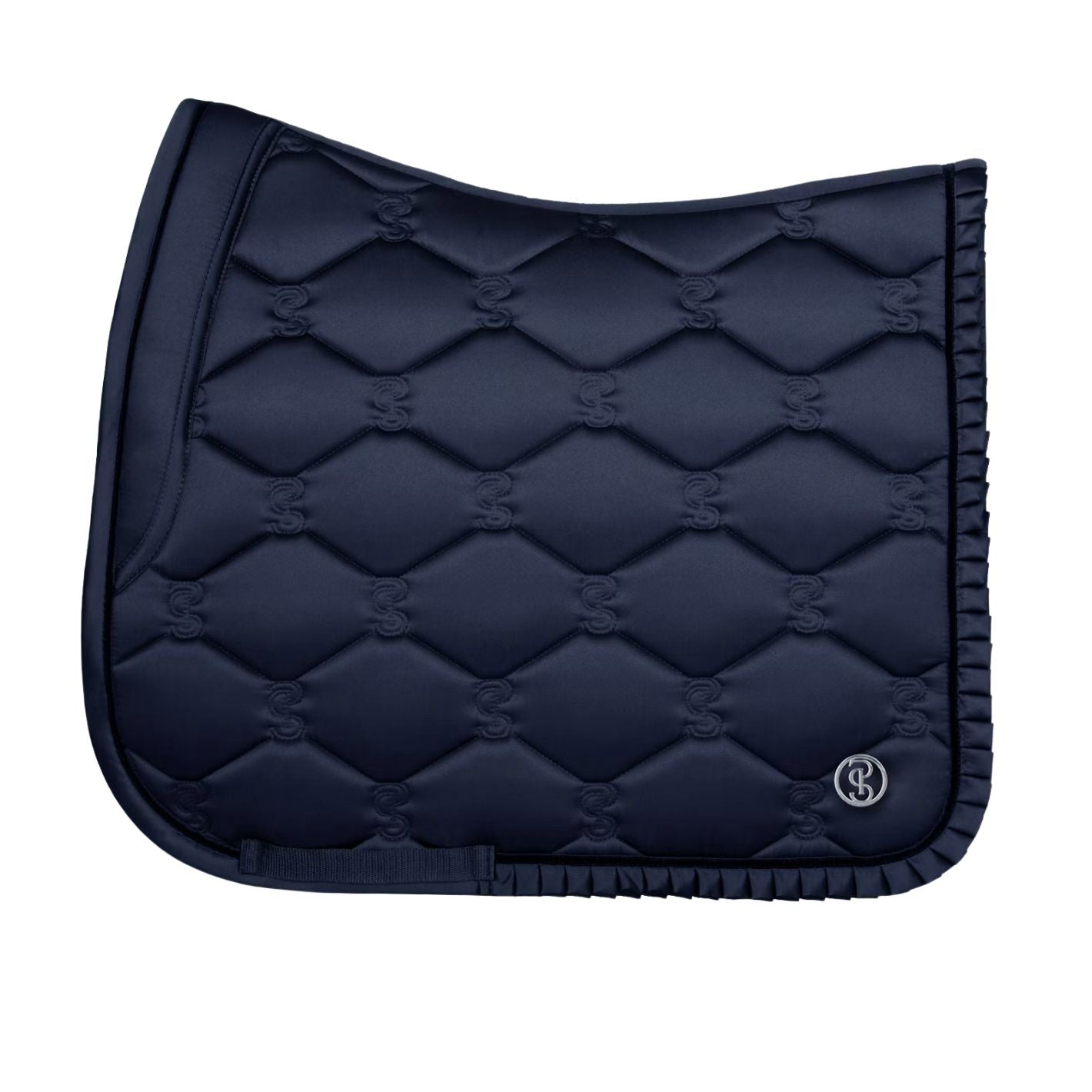 PS of Sweden Ruffle Dressage Pad - Navy