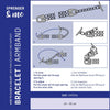 Sprenger Double Row Chain Bracelet - Anthracite
