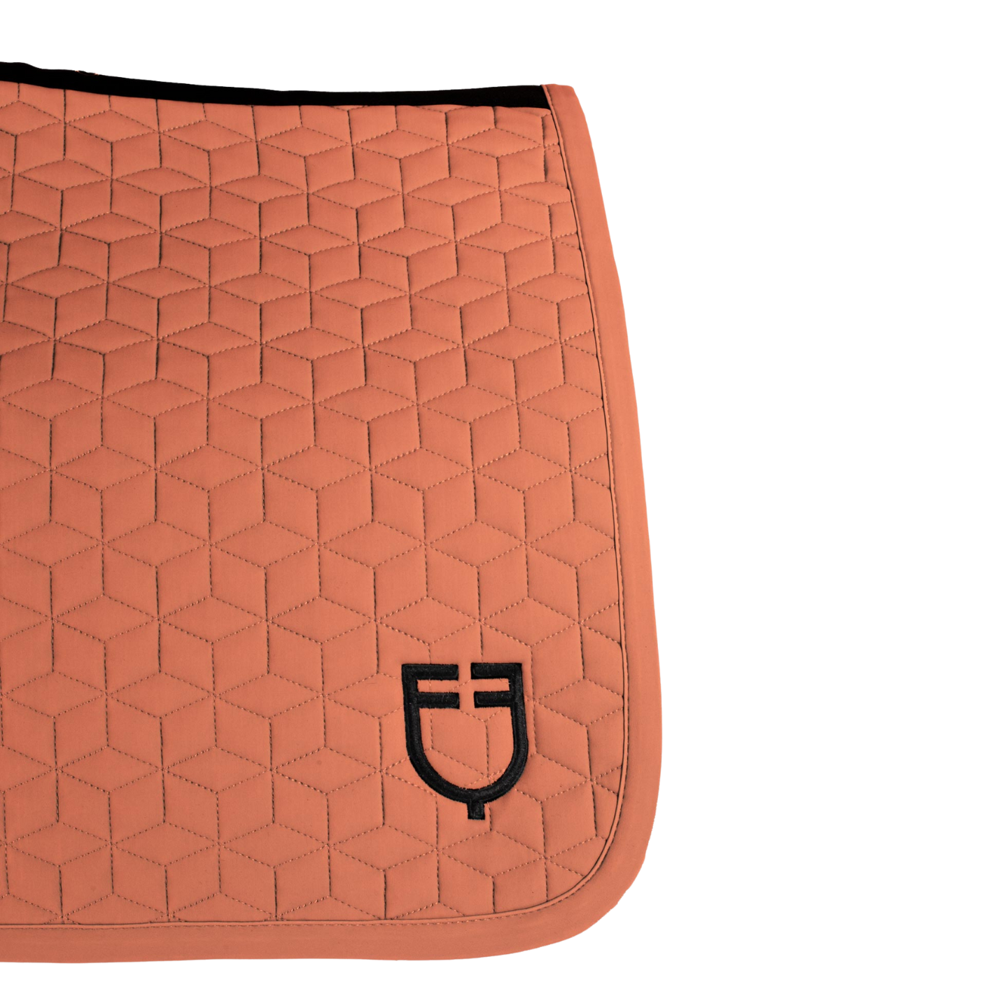 Equestro Cube Quilting Jump Pad - Redwood