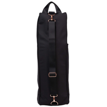 Load image into Gallery viewer, Veltri Bedford Boot Bag - Black/Rose Gold
