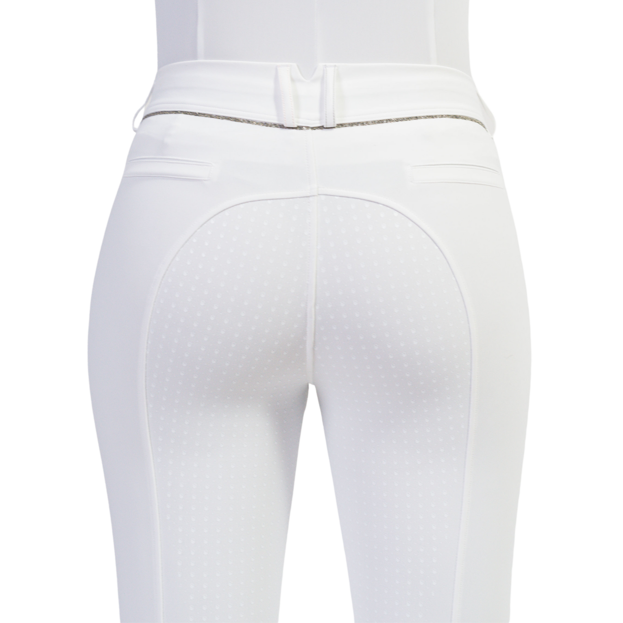 Samshield Celest High Waist Breeches - White / Champagne