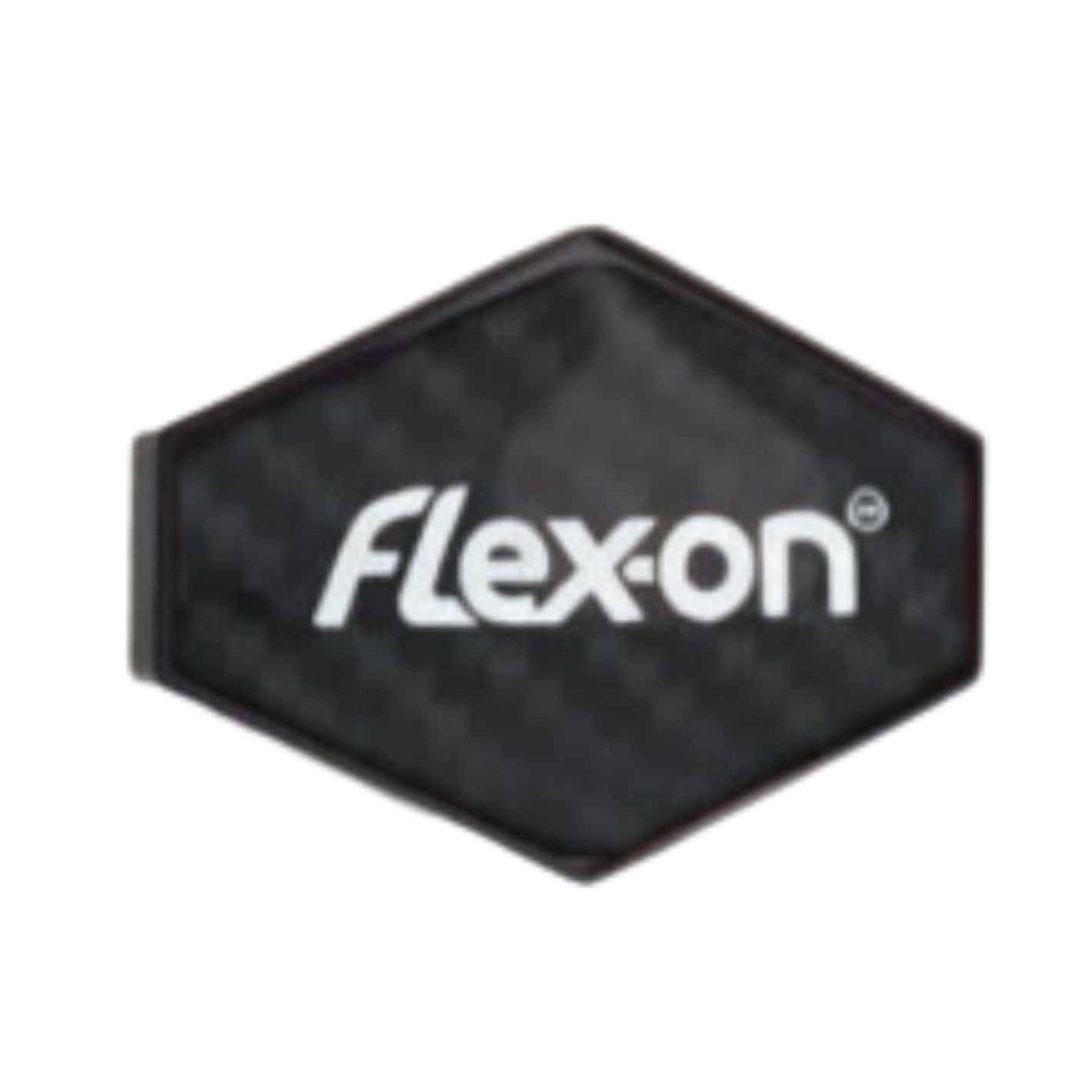 Flex-On Armet Magnetic Helmet Logo - Black Carbon Fibre