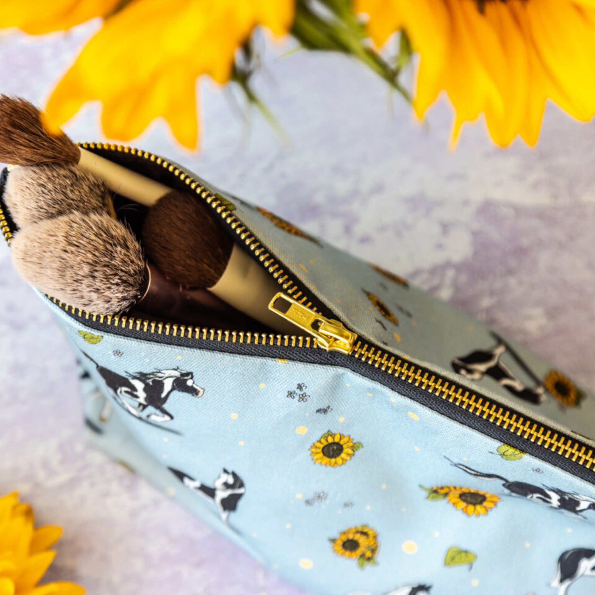 Emily Cole Wash Bags - Piebald