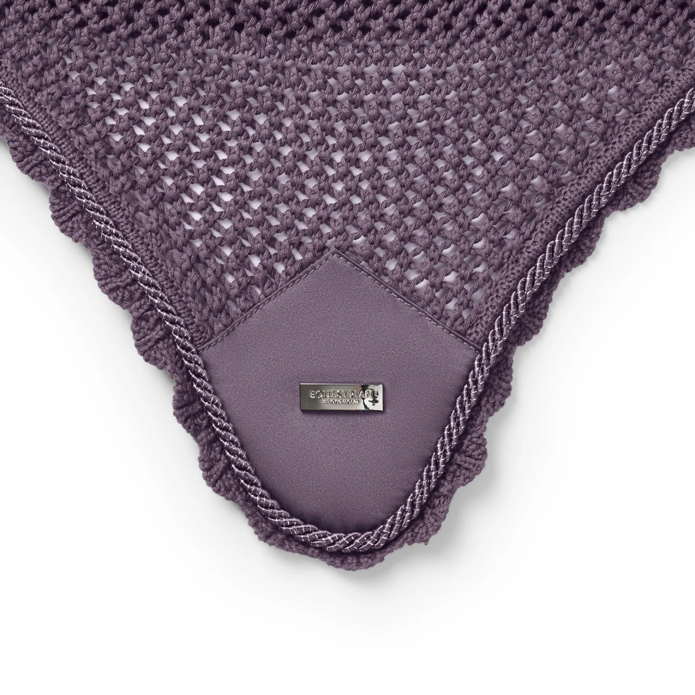 Equestrian Stockholm Ear Bonnet - Dark Violet