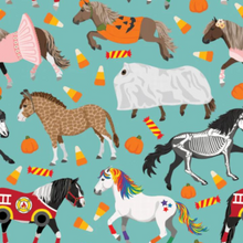 Load image into Gallery viewer, Dreamers &amp; Schemers Boot Socks - Ponies &amp; Candy
