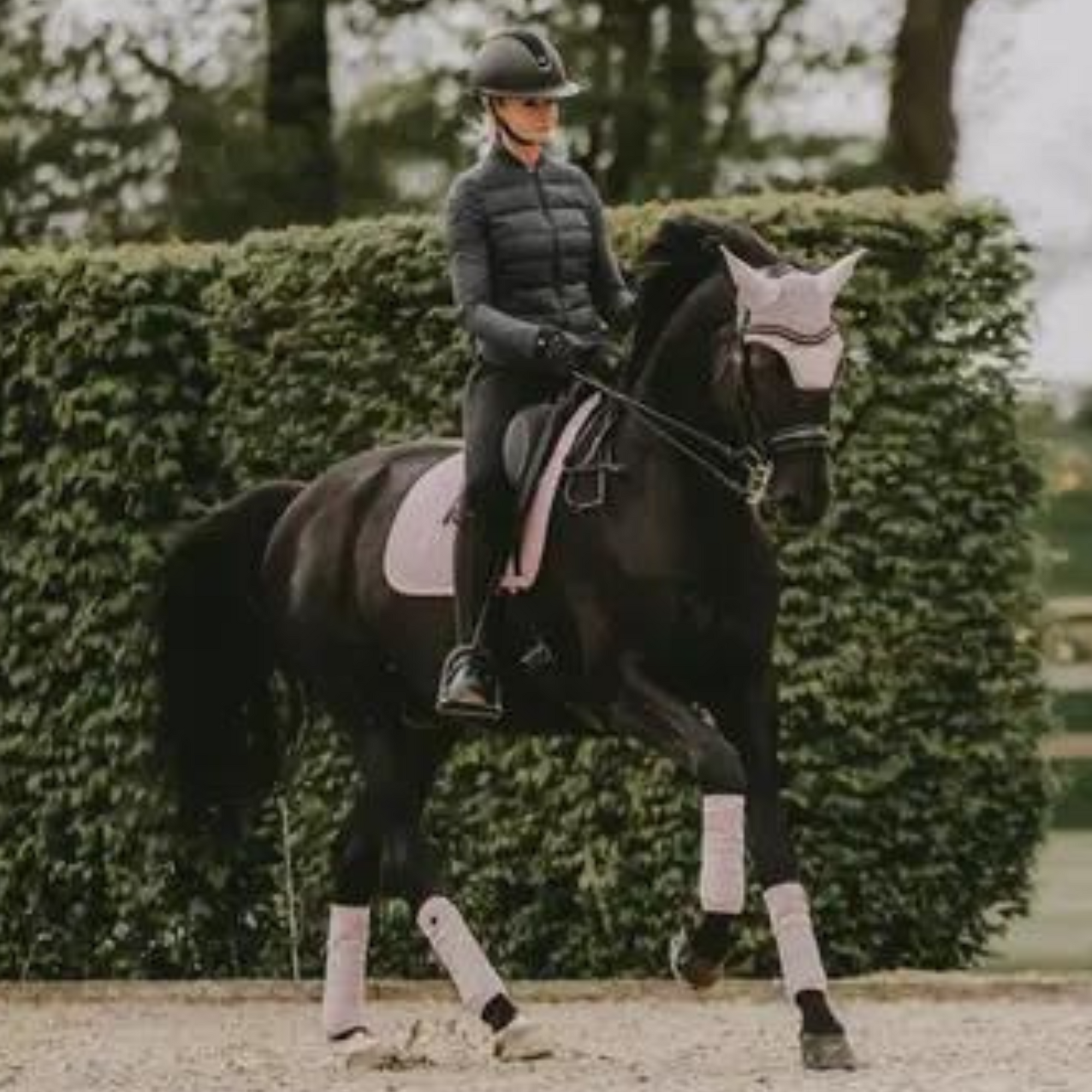 Kentucky Pearl Polar Fleece Bandages - Soft Rose