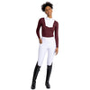 Maximilian Equestrian Sienna Long Sleeve Shirt - Burgundy