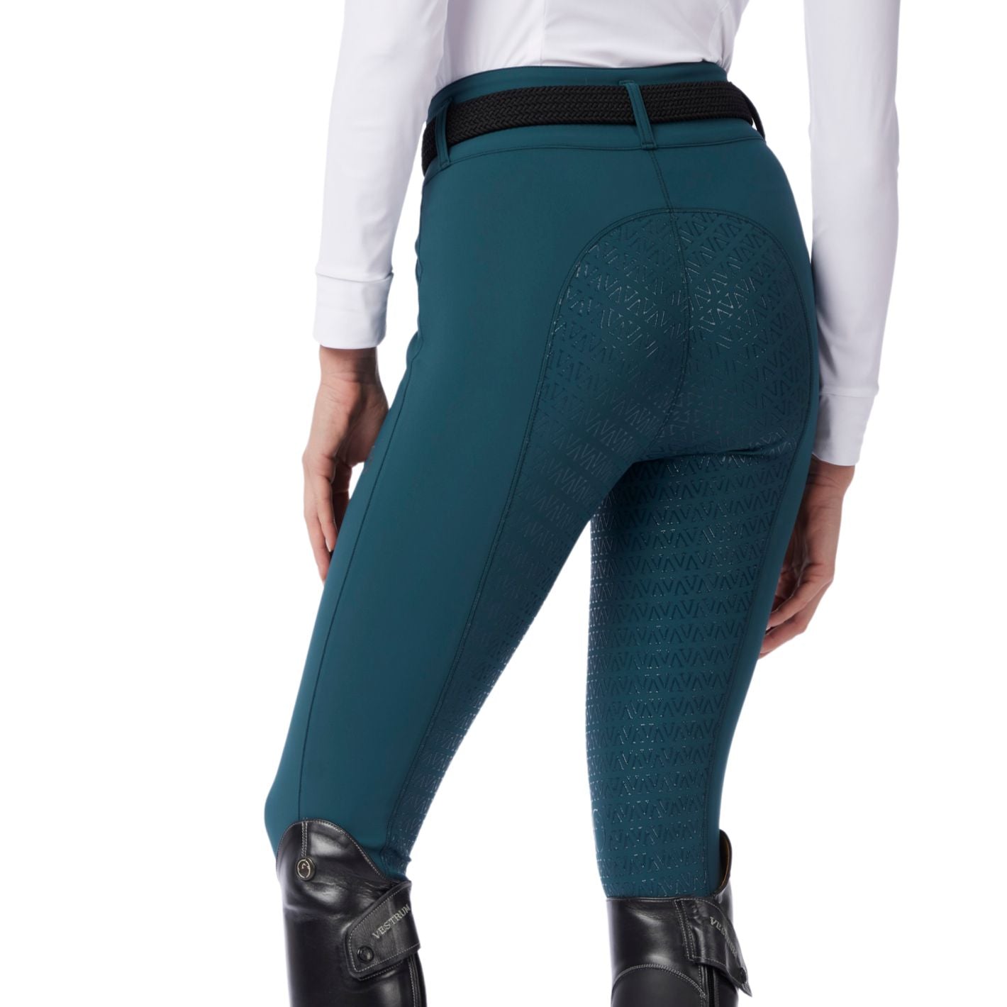Vestrum Molveno High Waist Full Grip Breeches - Teal