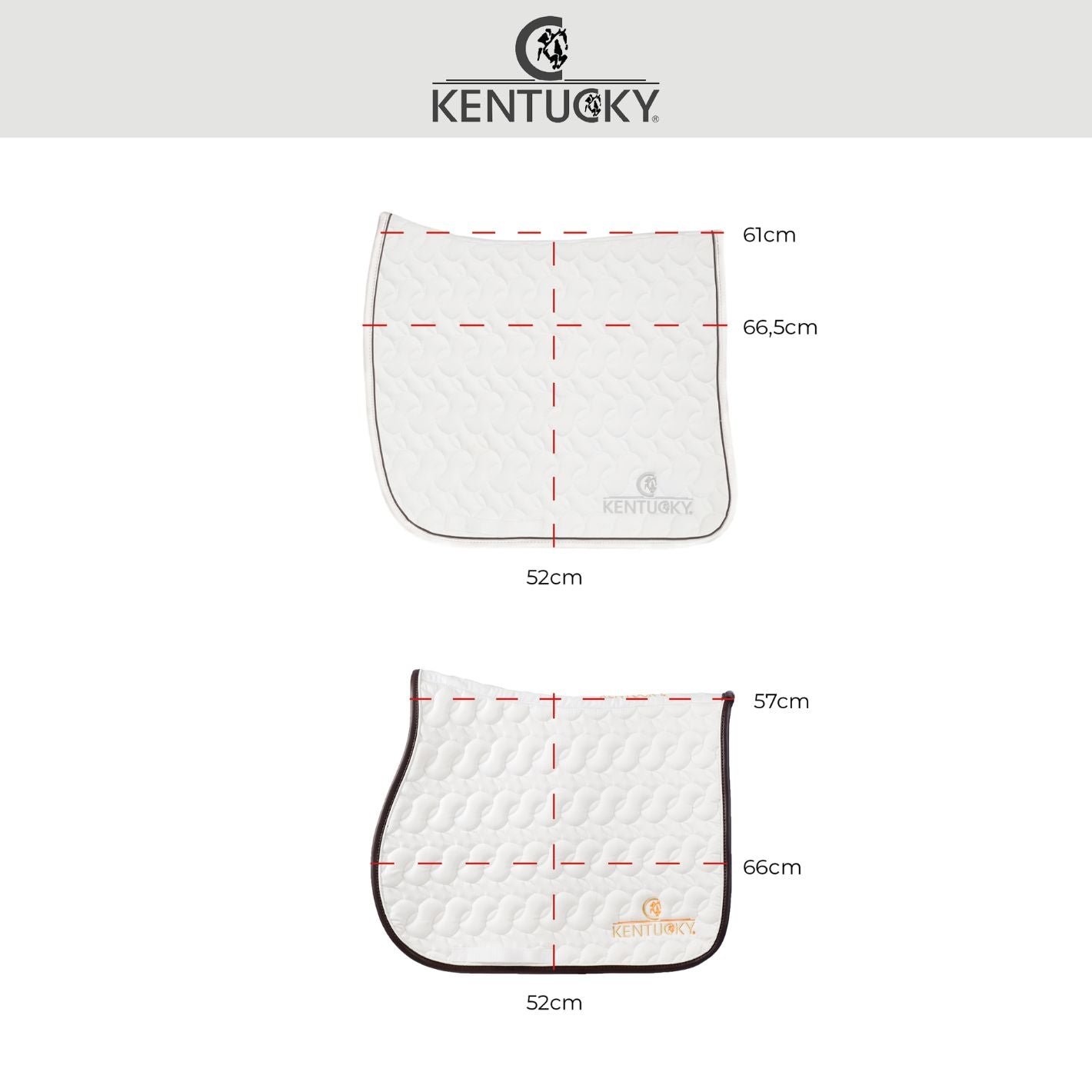 Kentucky Velvet Dressage Pad - Dark Green