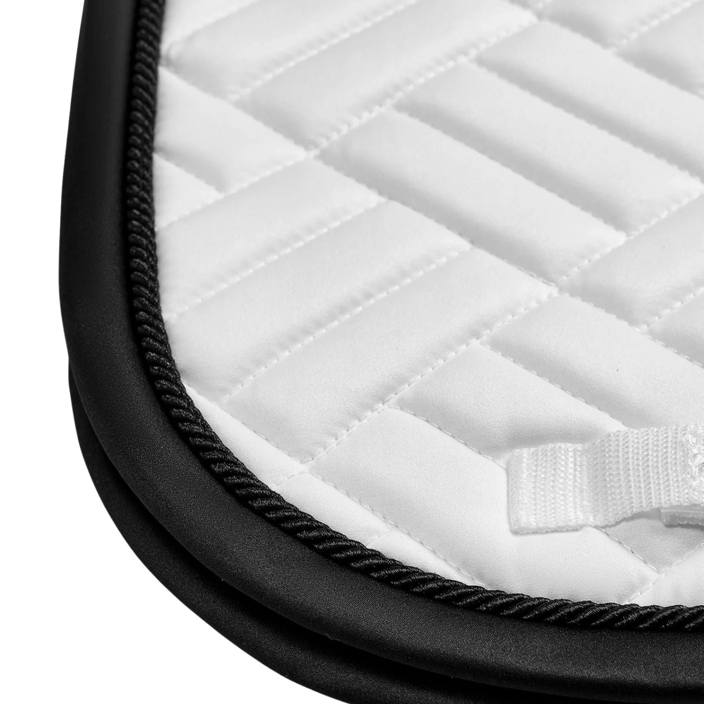 Equestrian Stockholm Dressage Pad - Modern White Black Edition