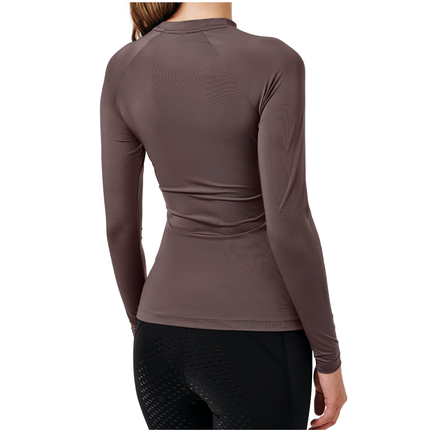 Equestrian Stockholm Dynamic Base Layer Top - Mocha