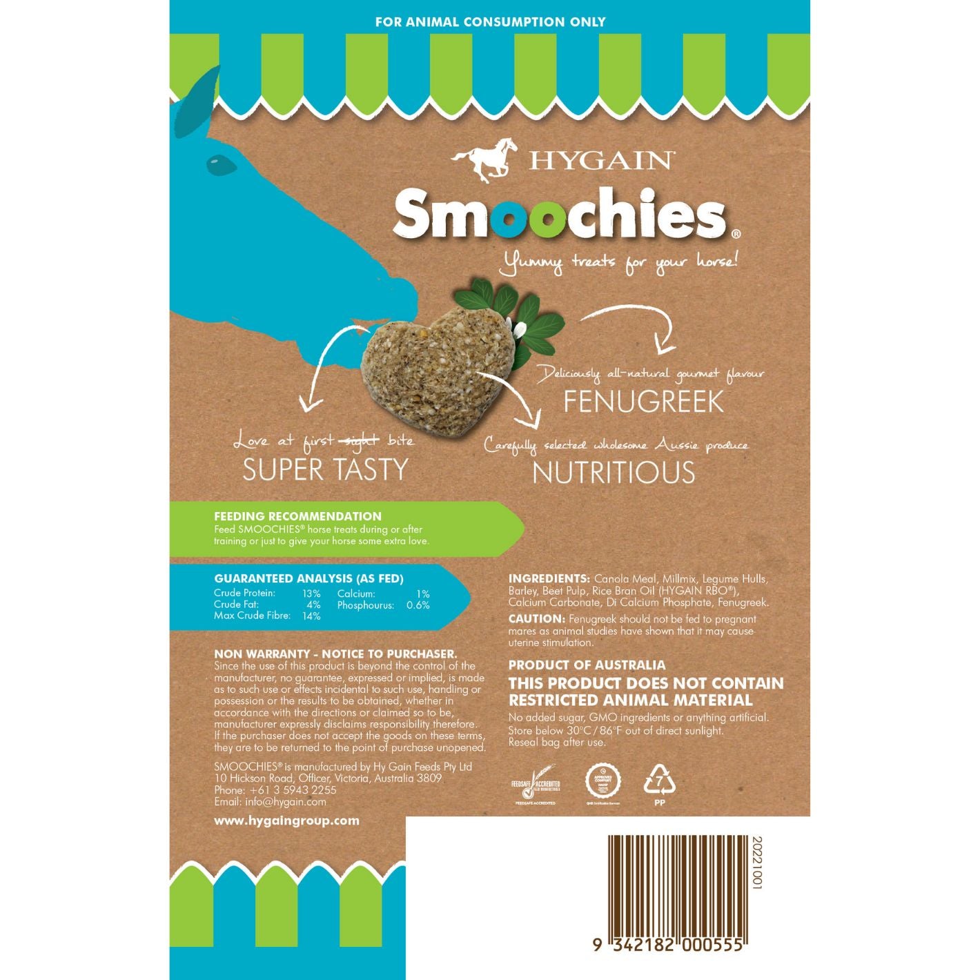 Hygain Smoochies Horse Treats