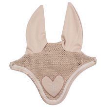 Load image into Gallery viewer, PS of Sweden Heart Ear Bonnet - Silk Taupe
