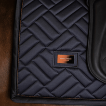 Load image into Gallery viewer, Equestrian Stockholm Dressage Pad - Modern Dark Ocean
