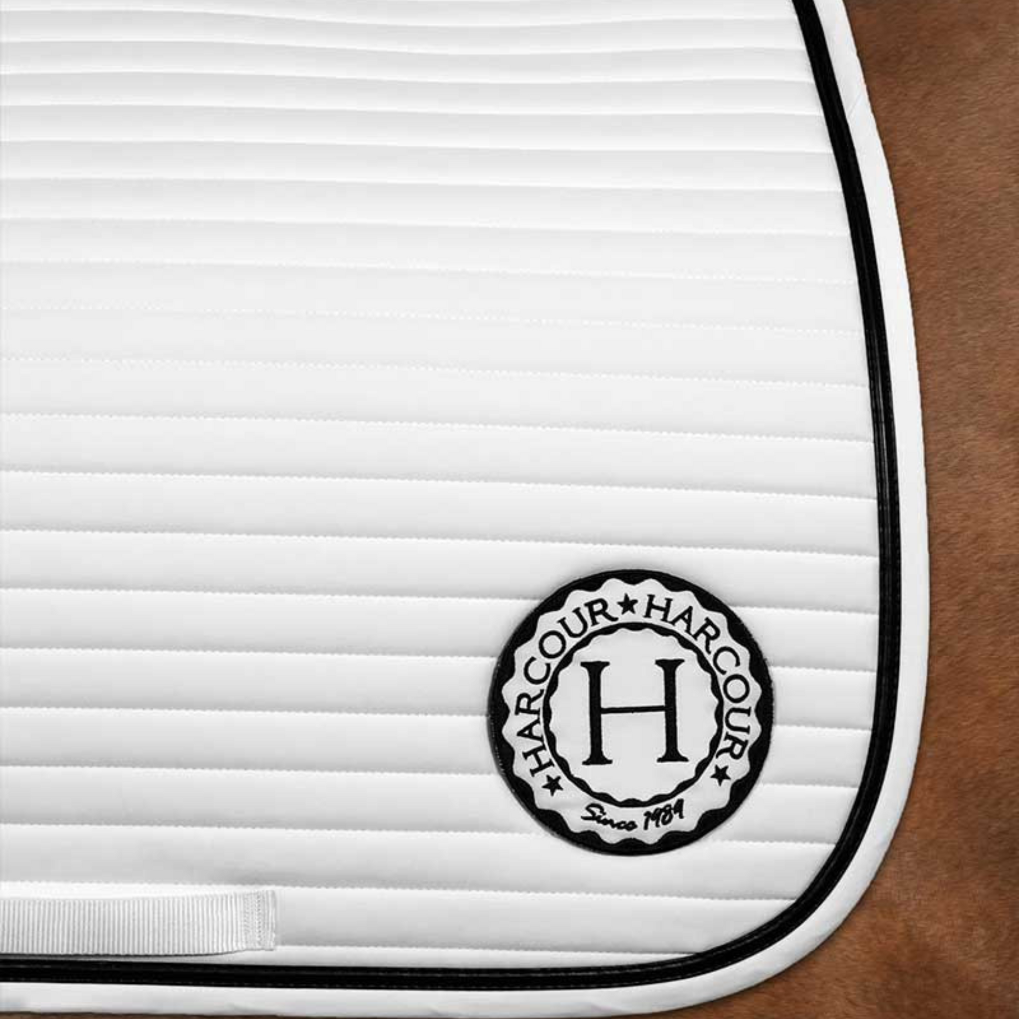Harcour Karembar Dressage Pad - White