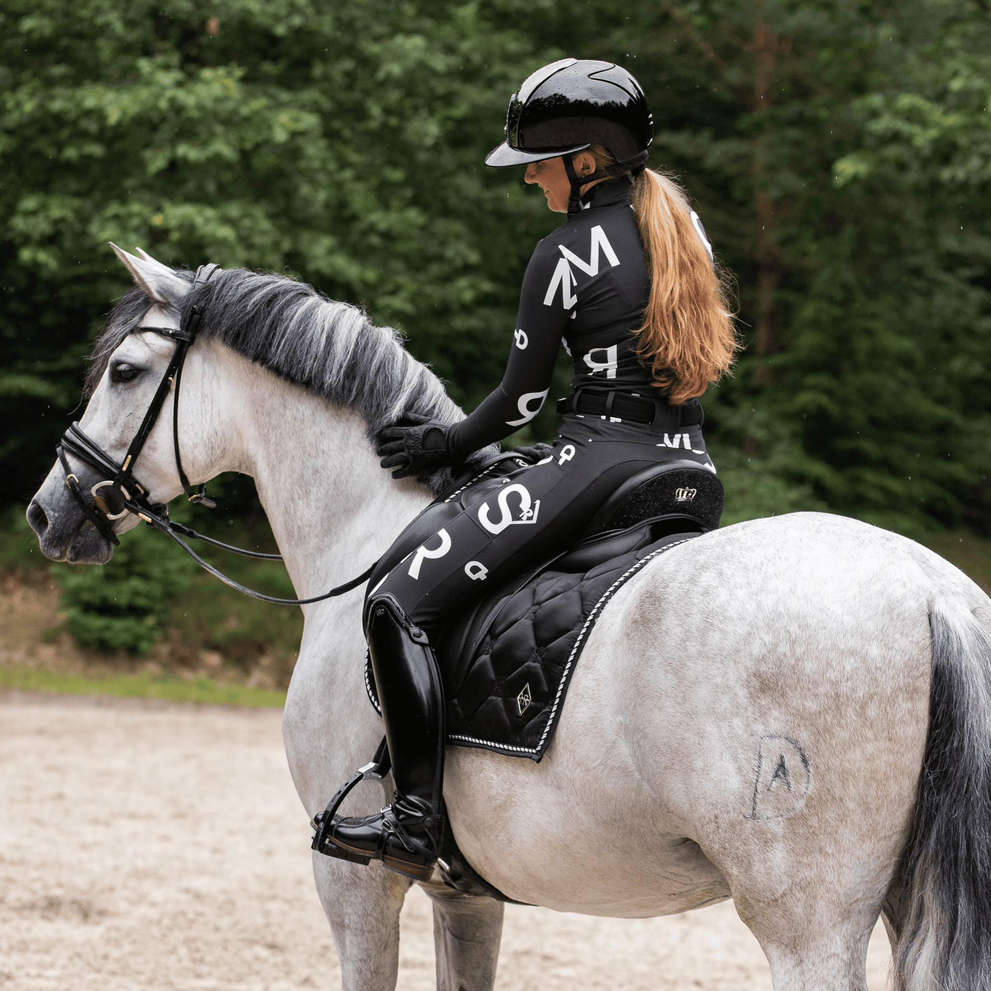 Mrs Ros Long Sleeve Training Top - Jet Set Logo