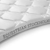 Equestrian Stockholm Dressage Pad - Crystal White