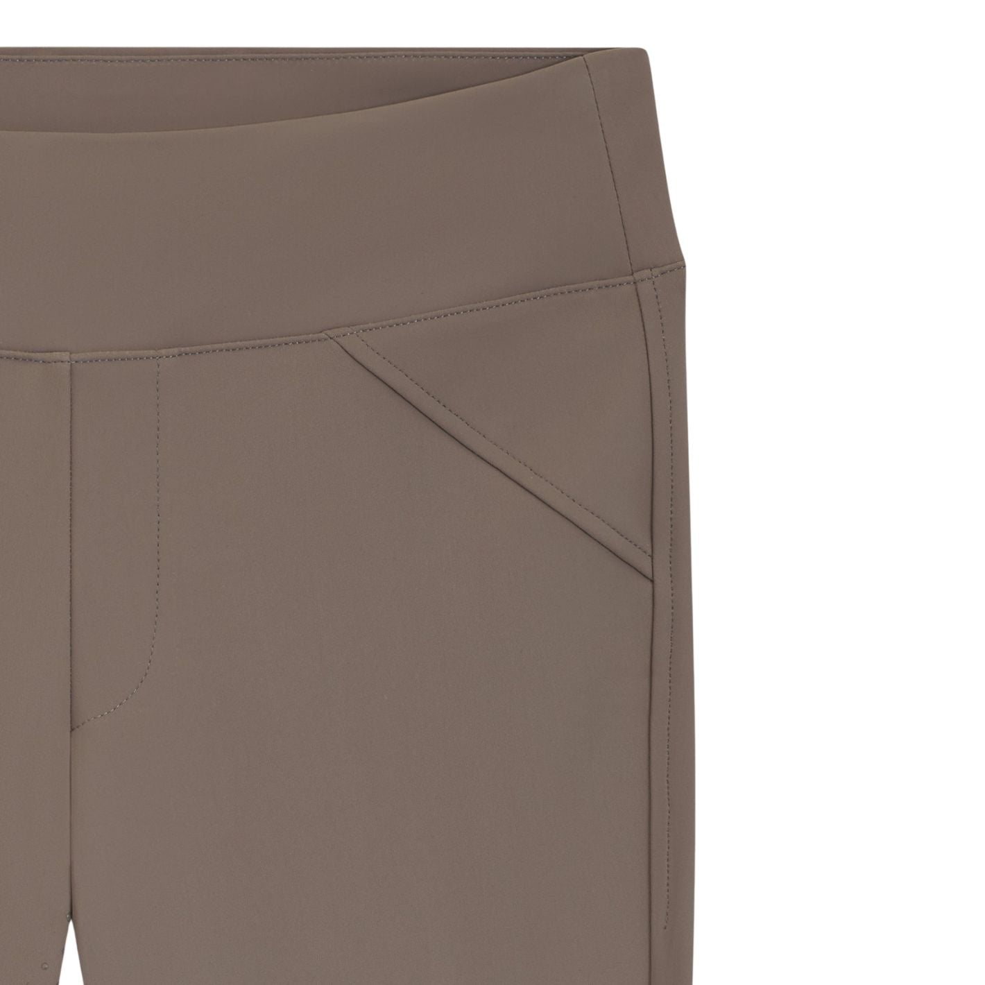 Boss Equestrian Helen Hybrid High Waist Leggings - Dark Pumice