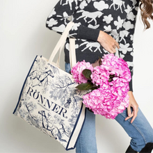 Load image into Gallery viewer, Ronner Cotton Tote - Blue
