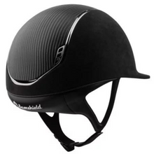 Load image into Gallery viewer, Samshield 2.0 Premium Alcantara Helmet - Black Leather Top
