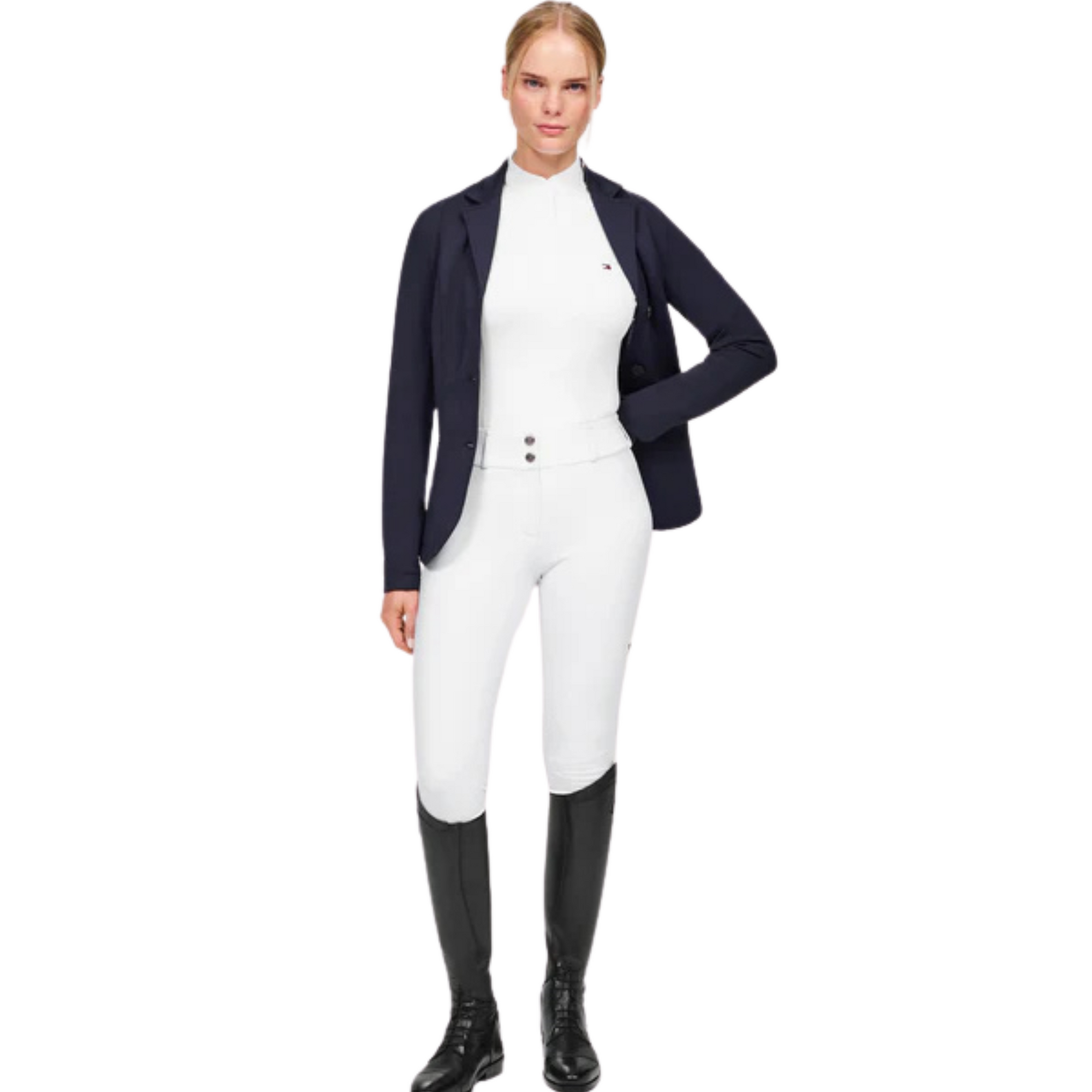 Tommy Hilfiger Avon Long Sleeve Show Shirt - White