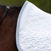 PS of Sweden Crystal Satin Dressage Pad - White