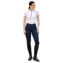 Load image into Gallery viewer, Maximilian Equestrian Concept Polo Shirt - White
