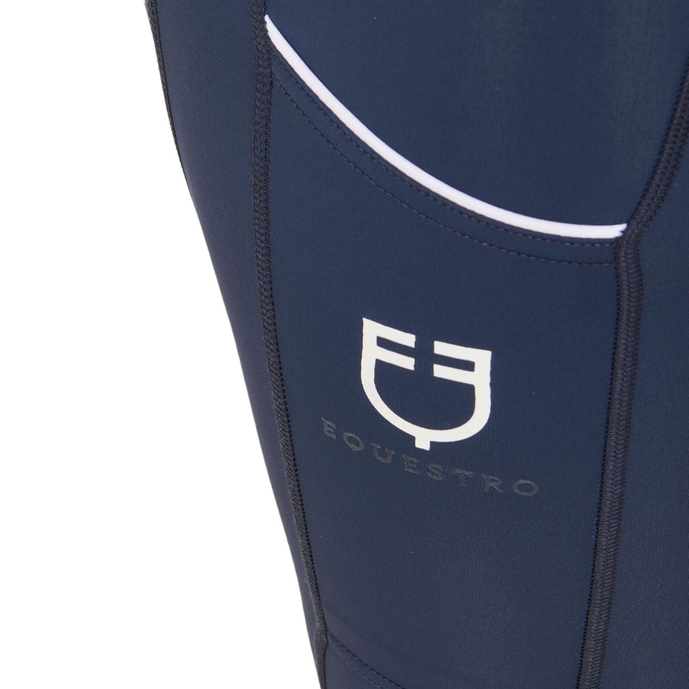 Equestro High Waist Leggings - Navy