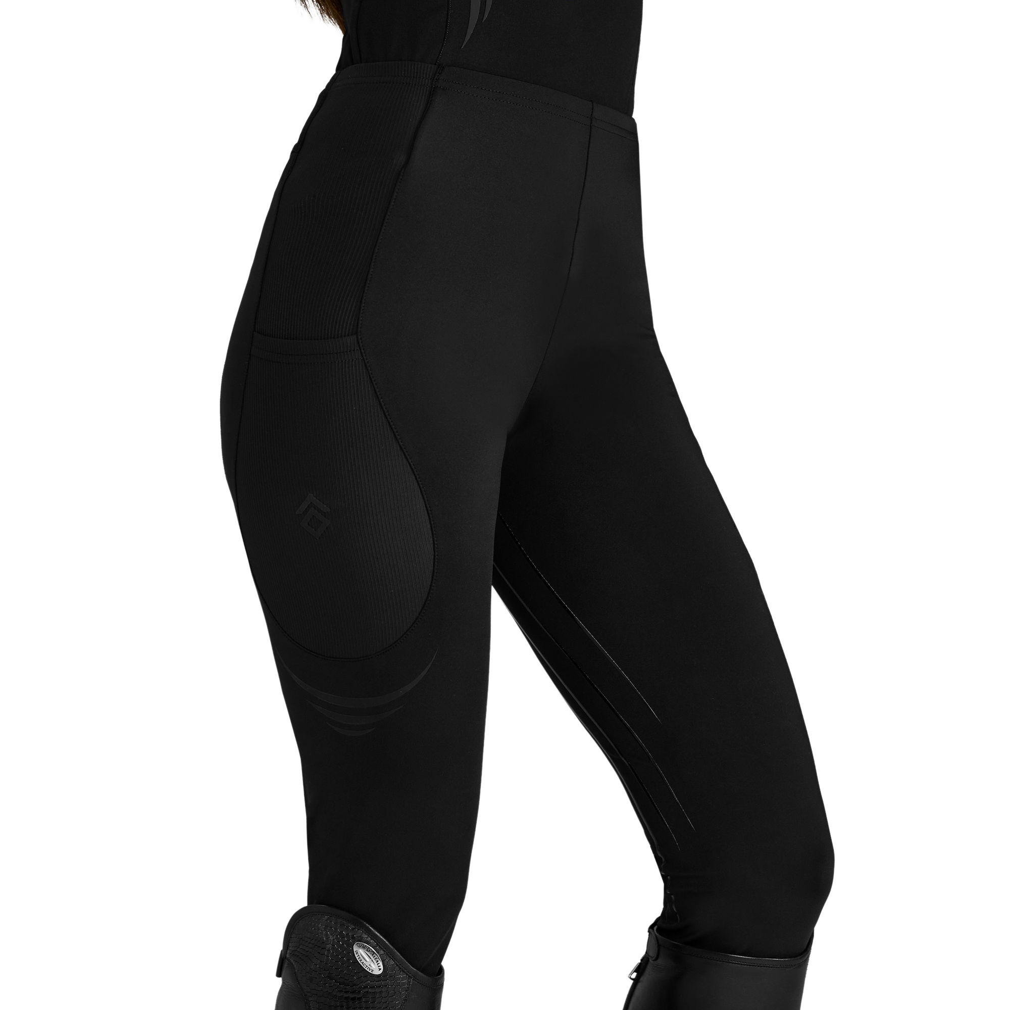 Aztec Diamond Define Leggings - Black