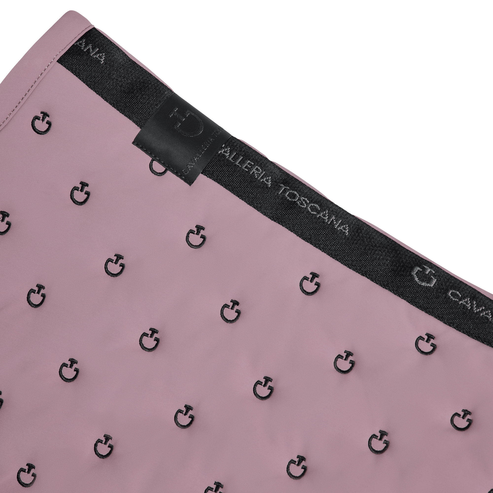 Cavalleria Toscana Jump Pad Micro Logo & Quilt - Grape Shake