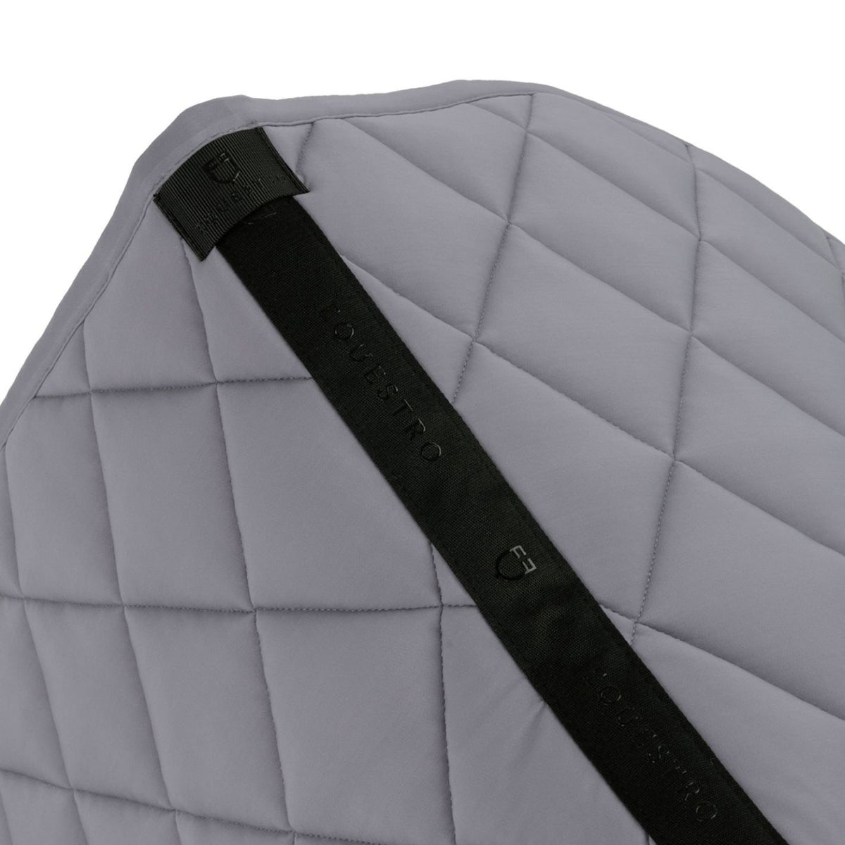 Equestro Rhinestone Jump Pad - Frost Grey