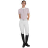 Equestro Competition Polo Shirt - Hushed Violet