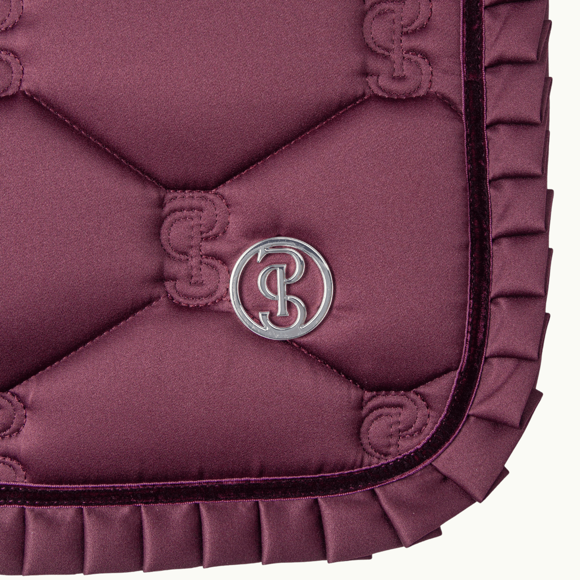 PS of Sweden Ruffle Jump Pad - Plum