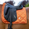Equestrian Stockholm Satin Dressage Pad - Chestnut