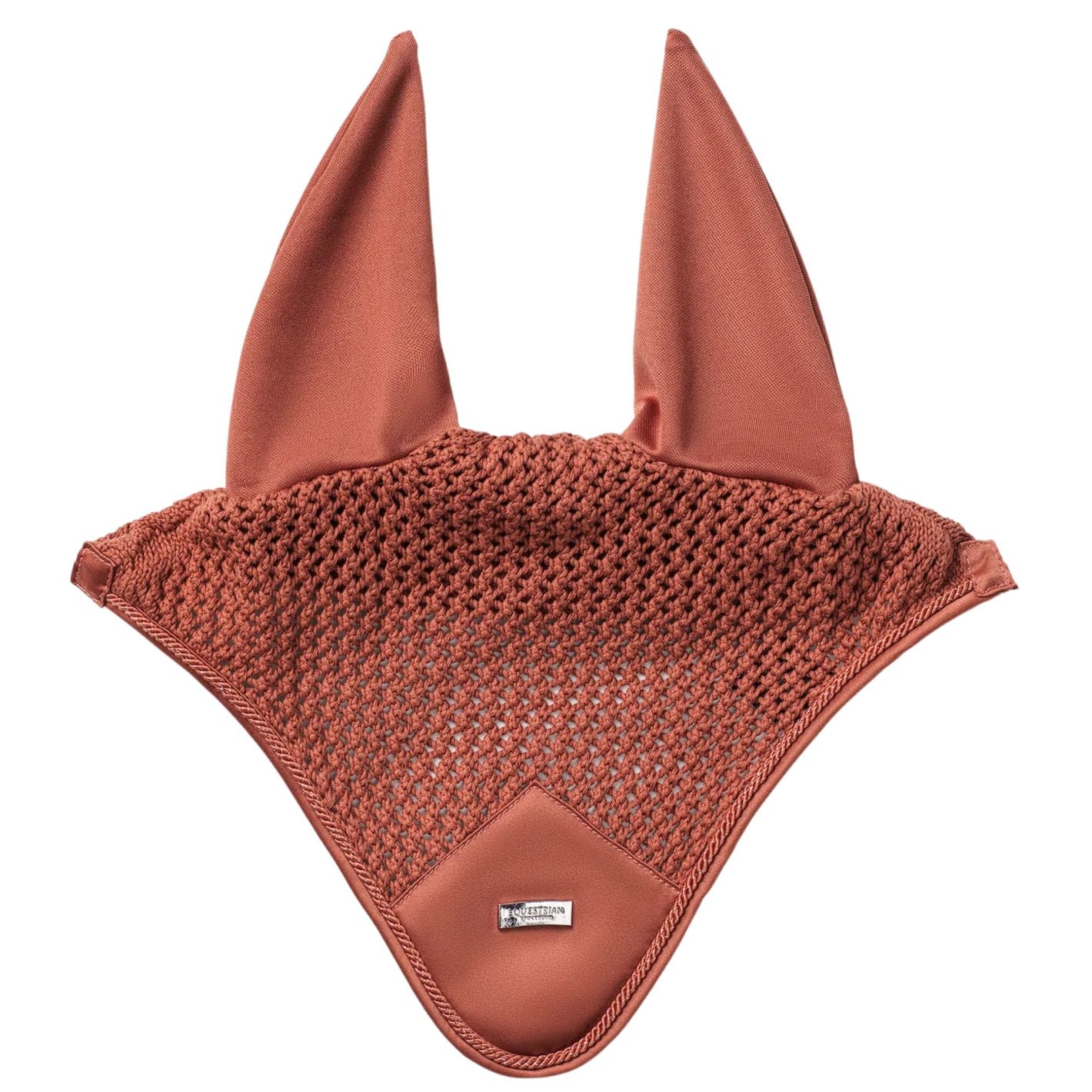 Equestrian Stockholm Ear Bonnet - Coral