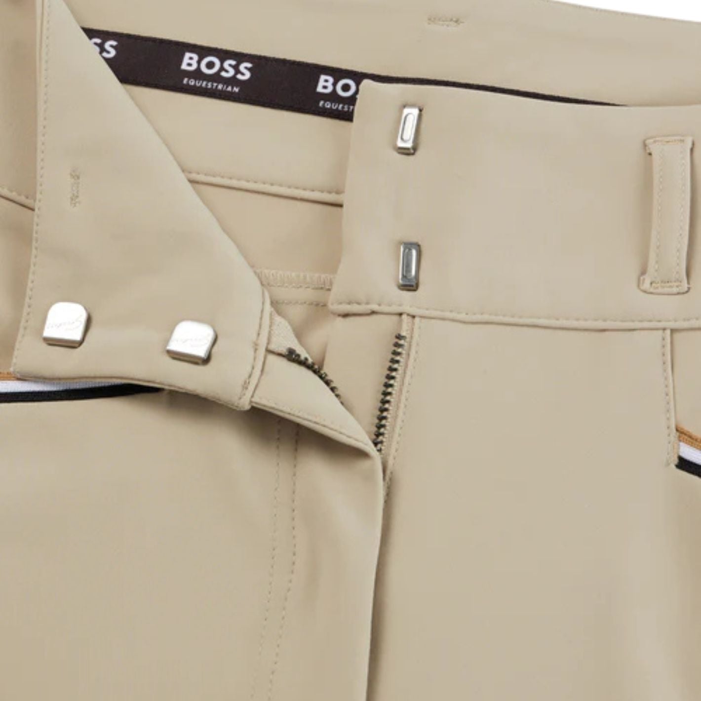 Boss Equestrian Hailey Full Grip High Waist Breeches - Beige