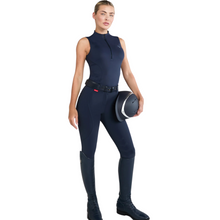 Load image into Gallery viewer, Aztec Diamond Sleeveless Base Layer - Navy
