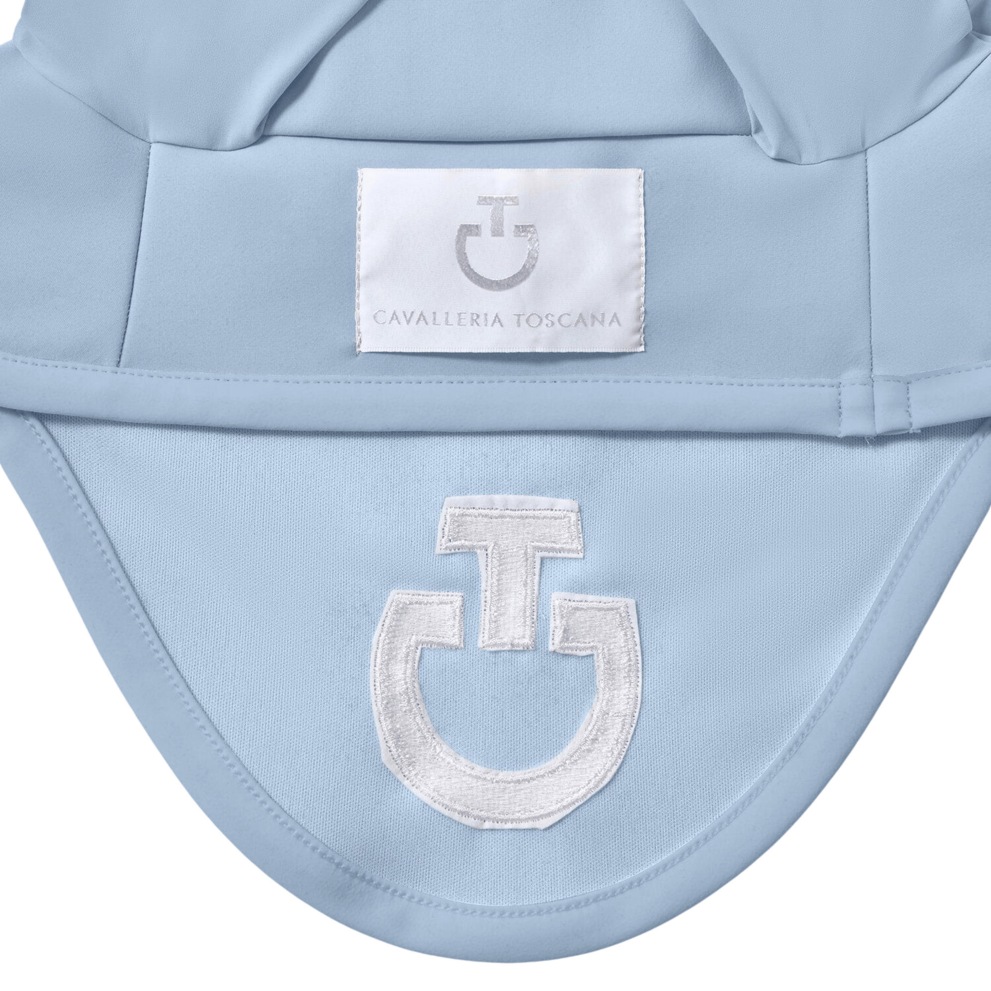 Cavalleria Toscana Light Weight Jersey Ear Bonnet - Blue Fog