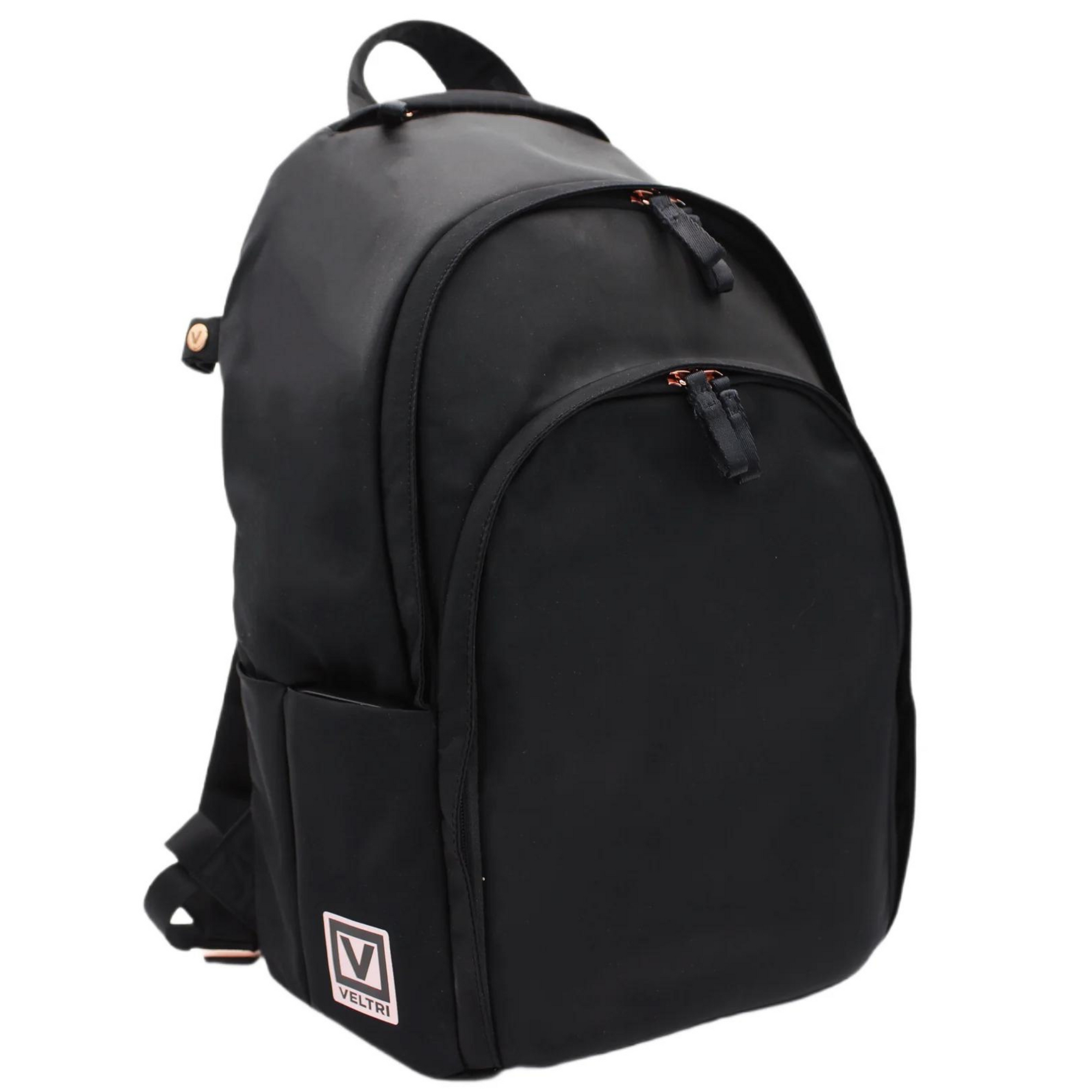 Veltri Delaire Backpack - Black/Rose Gold
