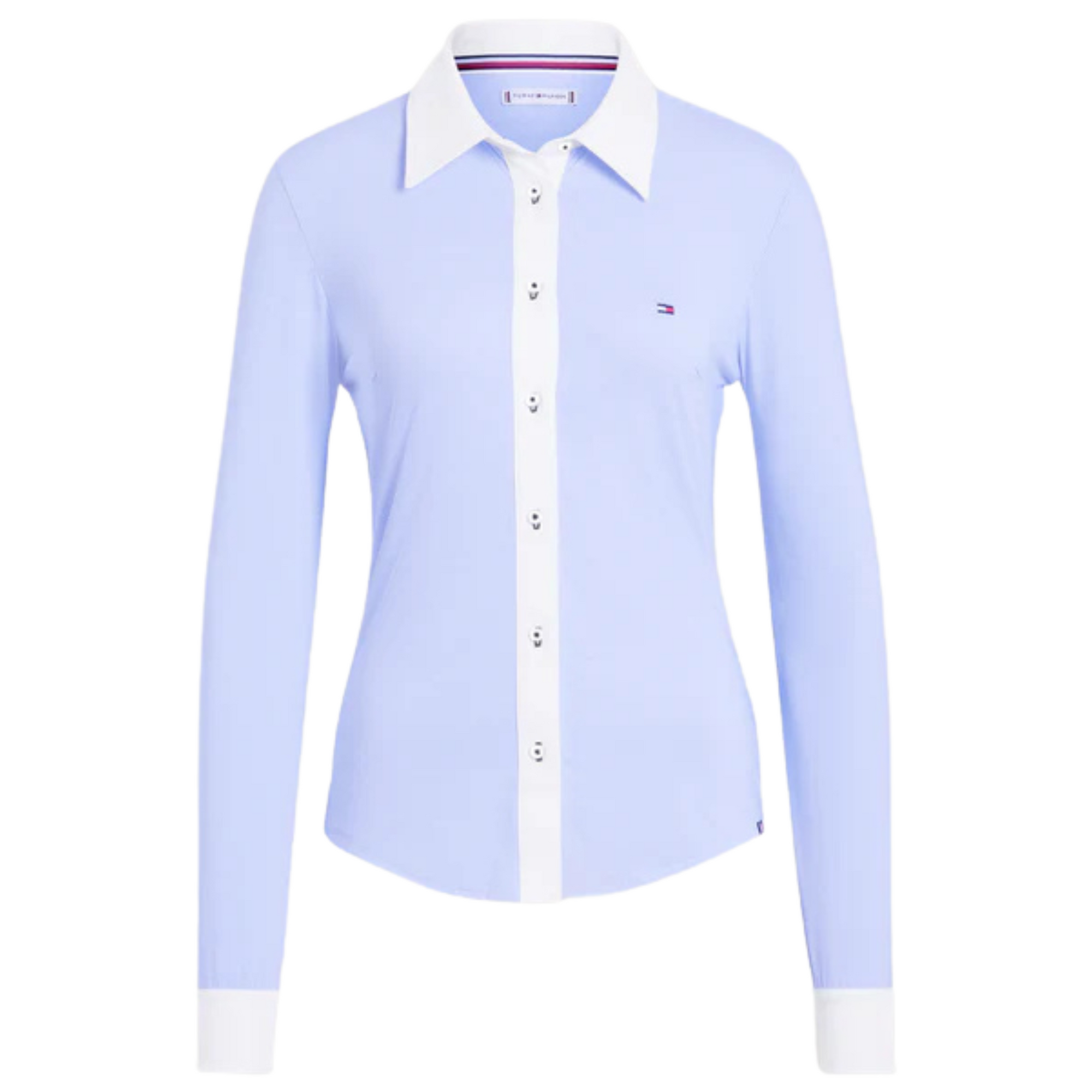 Tommy Hilfiger Essex Long Sleeve Shirt - Oxford Blue