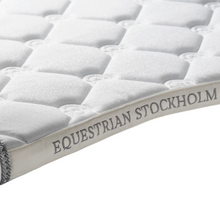 Load image into Gallery viewer, Equestrian Stockholm Dressage Pad - Timeless White Glimmer
