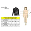 Fair Play Lexim Chic Short Tail Coat - Black/Rose Gold