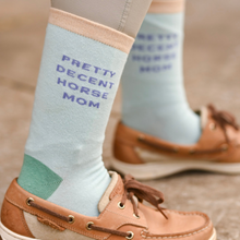 Load image into Gallery viewer, Dreamers &amp; Schemers Knit Socks - Horse Mum
