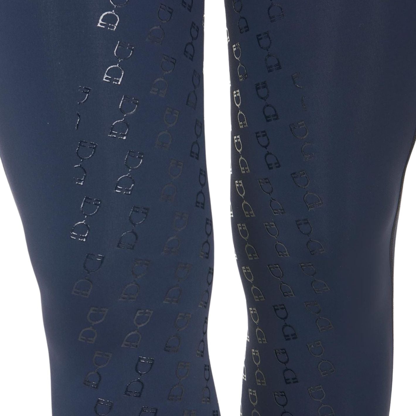 Equestro High Waist Leggings - Navy