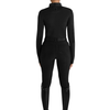 Aztec Diamond Lightweight Long Sleeve Shirt - Black
