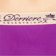Load image into Gallery viewer, Derriere Equestrian Performance Padded Panty - Purple
