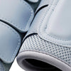 Equestrian Stockholm Mesh Brushing Boots - Ice Blue