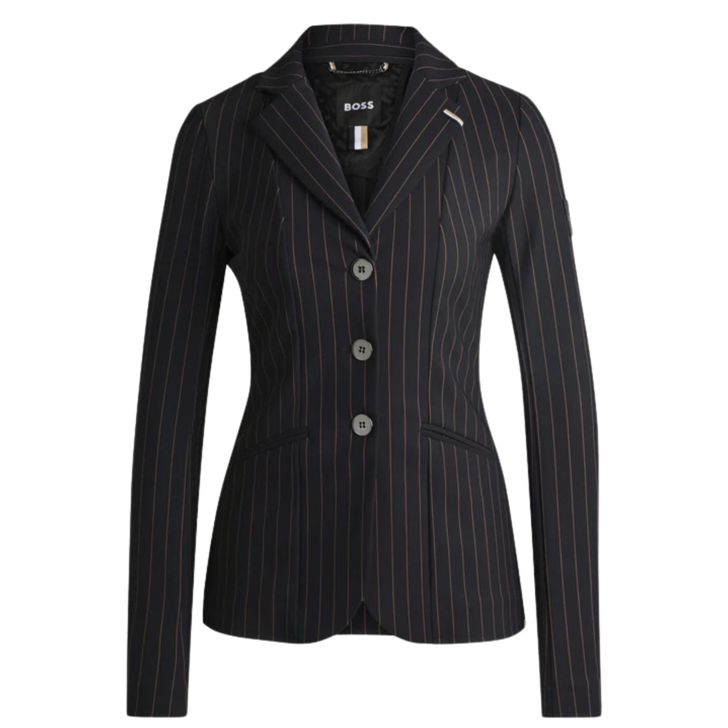 Boss Equestrian Anna Pinstripes Competition Jacket - Black