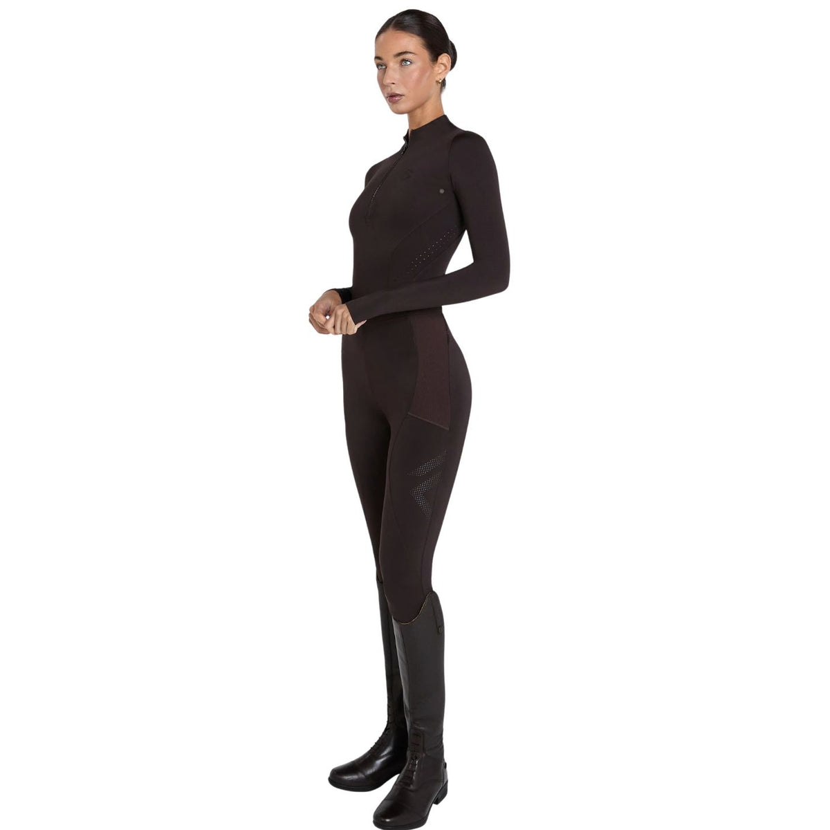 Aztec Diamond Core Base Layer - Espresso