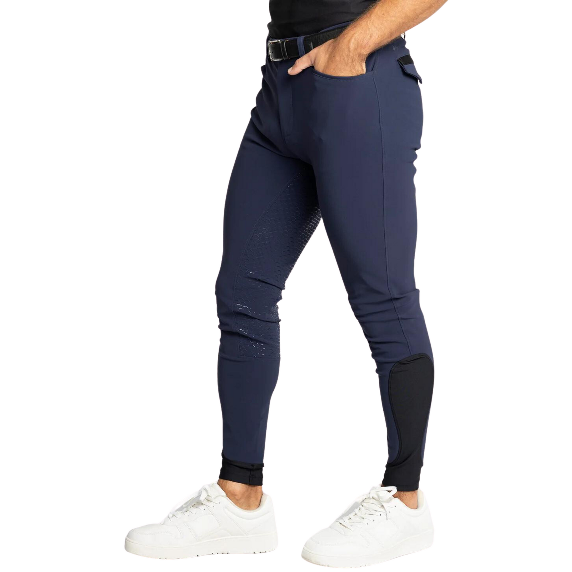 Maximilian Equestrian Men's Breeches - Navy